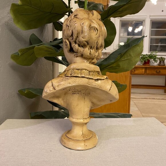 Portrait Bust of Boy Statue - Picture 3 of 15